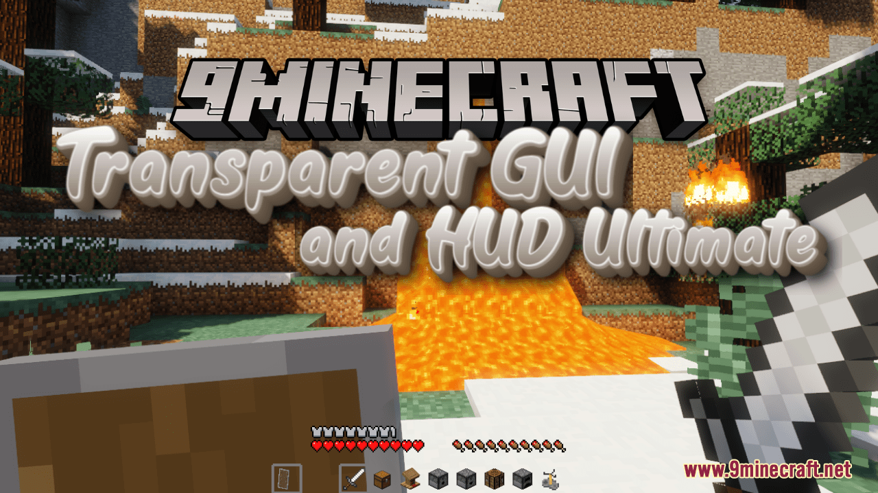 Transparent GUI and HUD Ultimate Resource Pack (1.19.2, 1.18.2 ...
