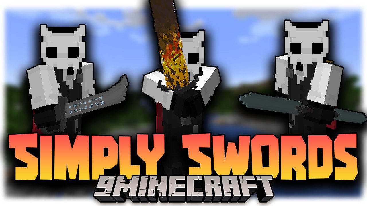 Minecraft: SIMPLY SWORDS MOD  Minecraft Mods Showcase 1.19.3