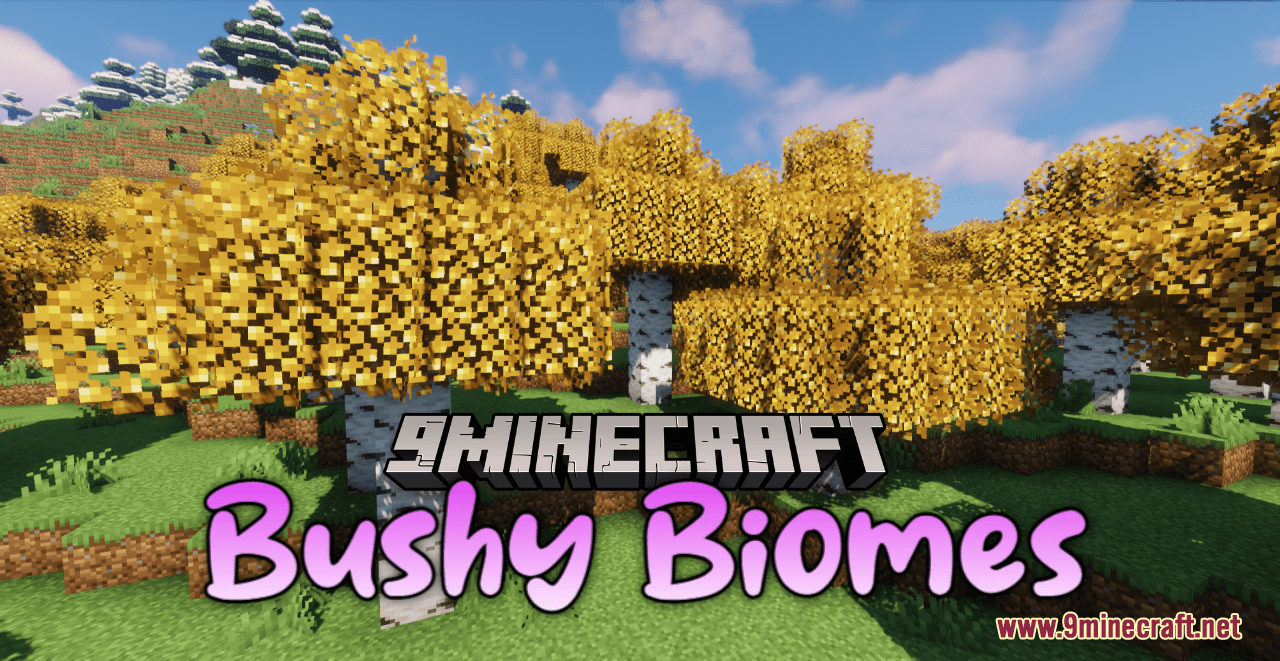 Bushy Biomes Resource Pack (1.19.2, 1.18.2) - Texture Pack - Mc-Mod.Net