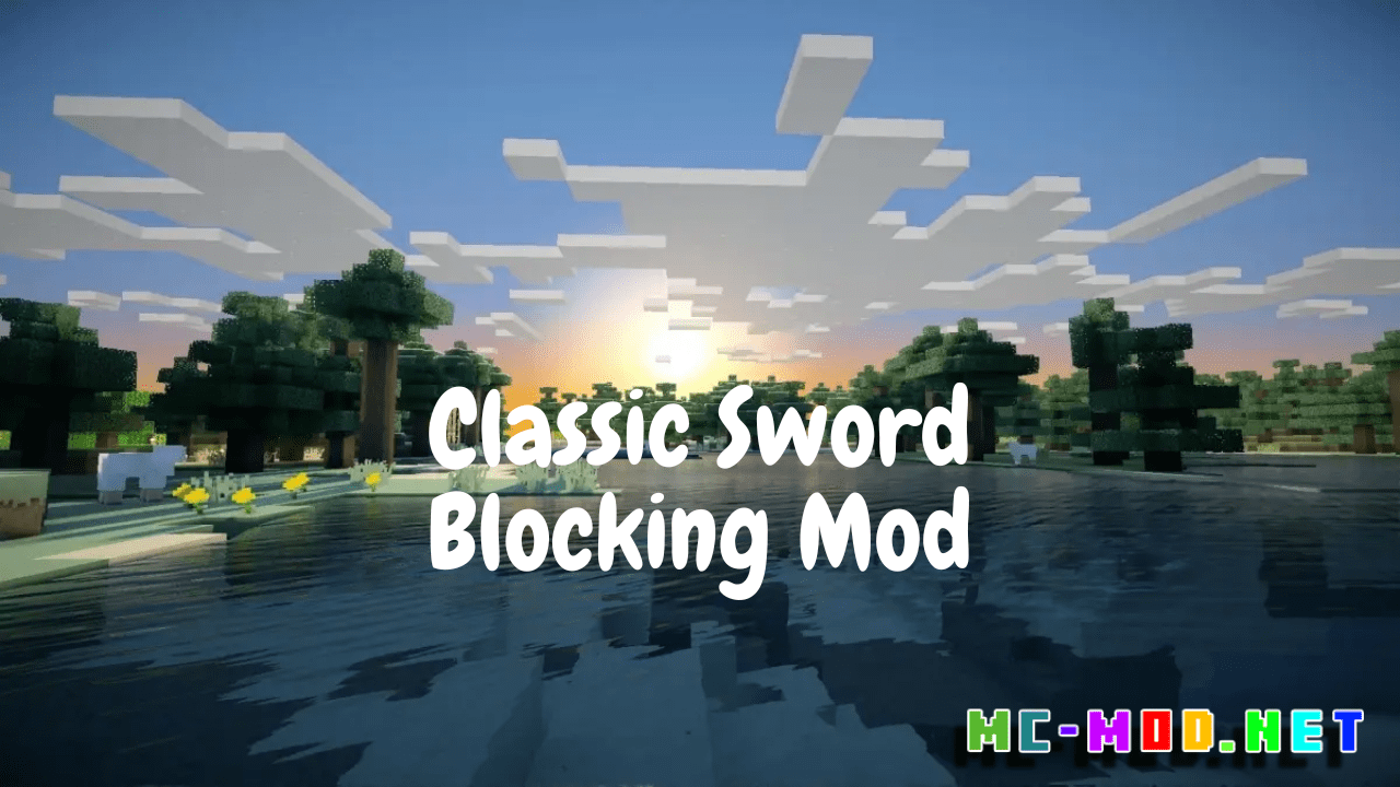 Sword Blocking Combat Mod 1.15.2, 1.14.4 (Blocking Using Sword) 