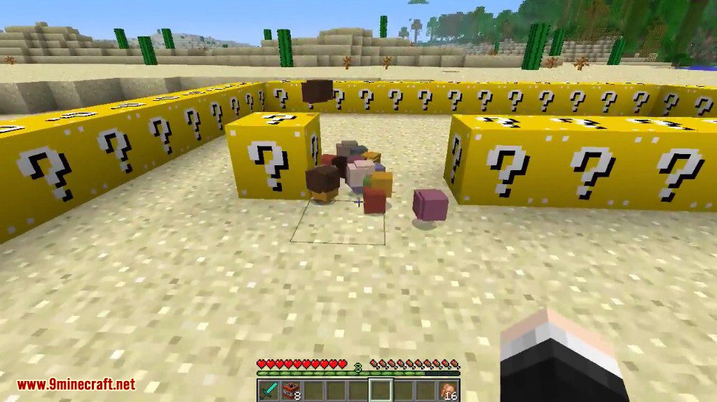 Lucky Block Mod (1.20.2, 1.19.3) - Thousands of Random Possibilities 