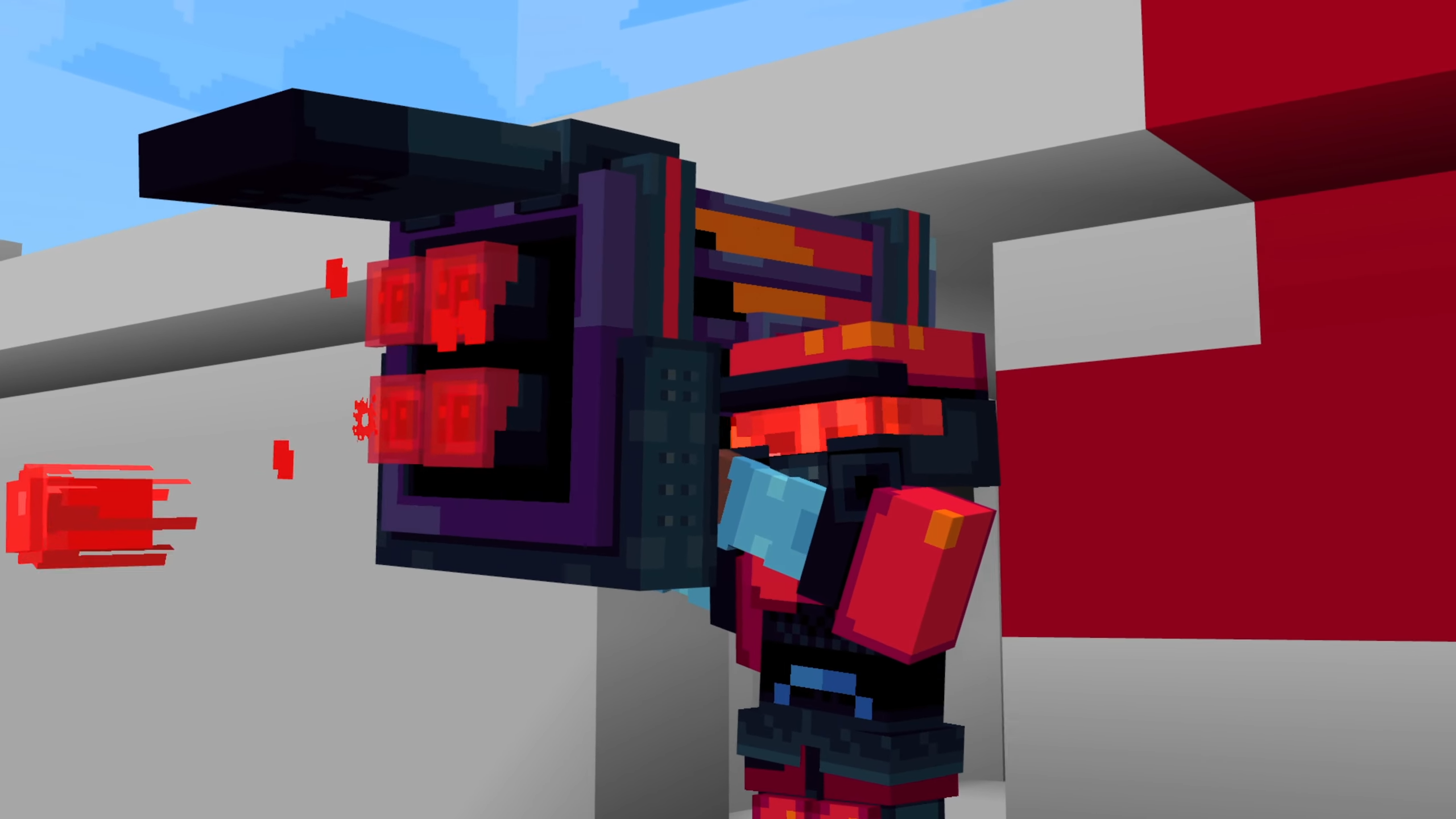 Paintball Map 1 21 MCPE Bedrock - Paintball Map MCPE 3 