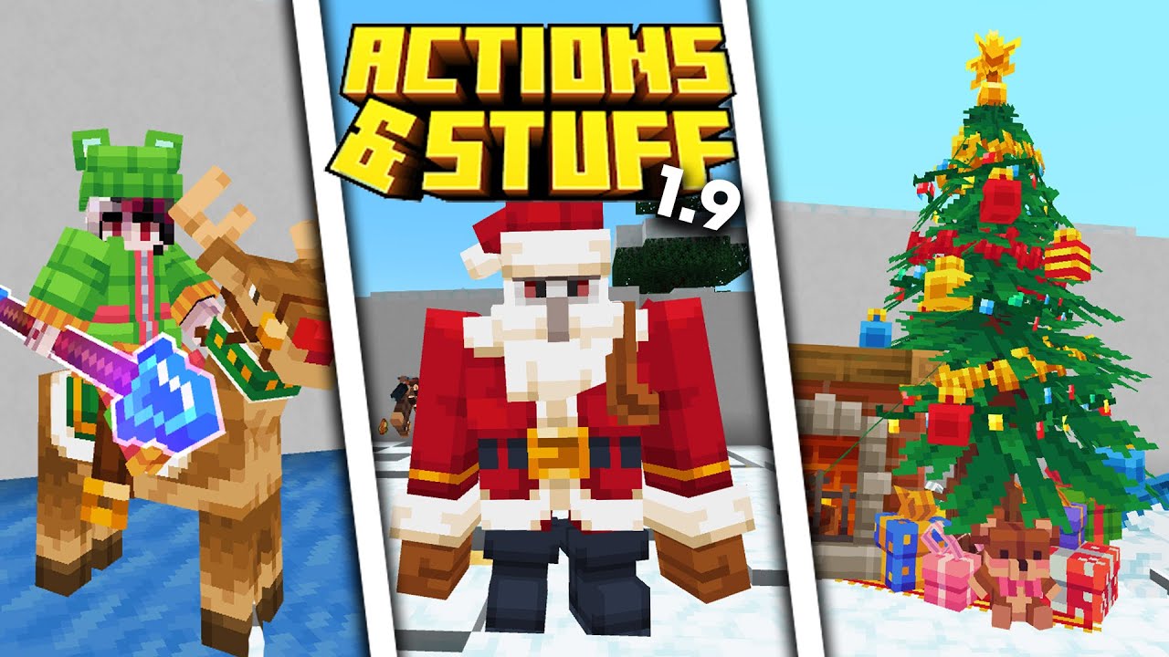 Actions And Stuff 1 9 Texture Pack 1 21 MCPE Bedrock Mod Mc Mod Net