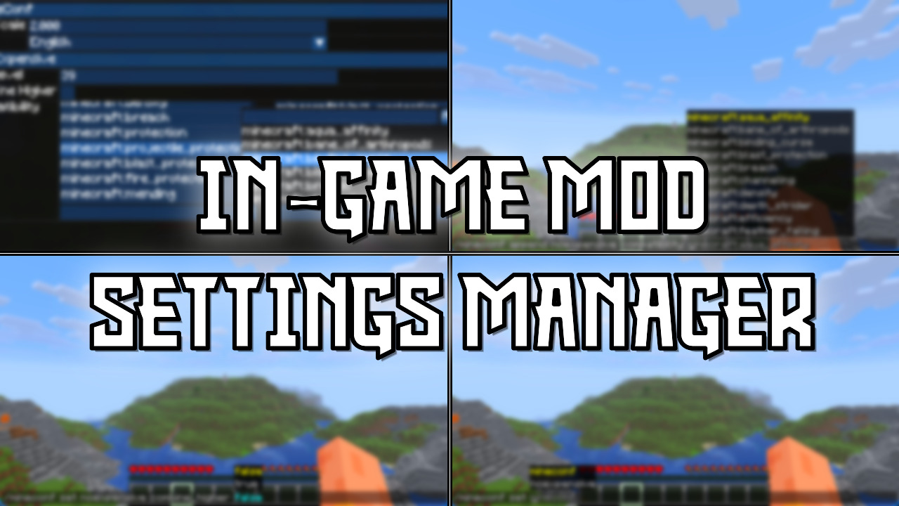 In-Game Mod Settings Manager Mod (26.1.2) - Mc-Mod.Net