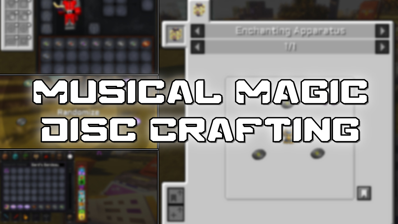 Musical Magic Disc Crafting Mod (1.21.1) - Mc-Mod.Net