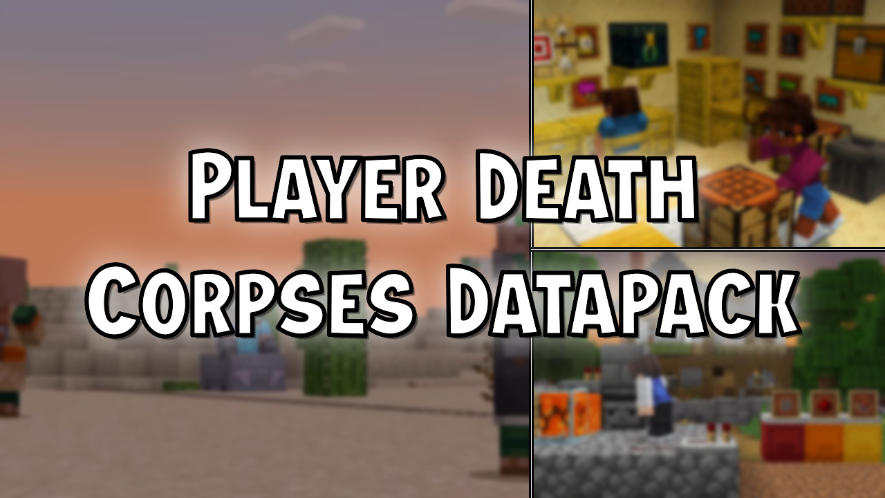 Player Death Corpses Datapack Mod (26.1.2) - Mc-Mod.Net
