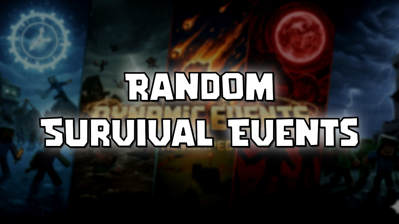 Random Survival Events Addon (26.10) - MCPE/Bedrock - Mc-Mod.Net