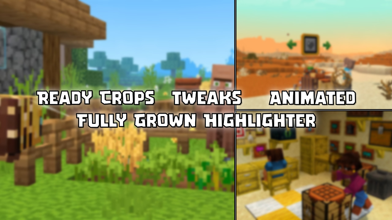 Ready Crops [Tweaks]: Animated Fully Grown Highlighter Texture Pack (26 ...