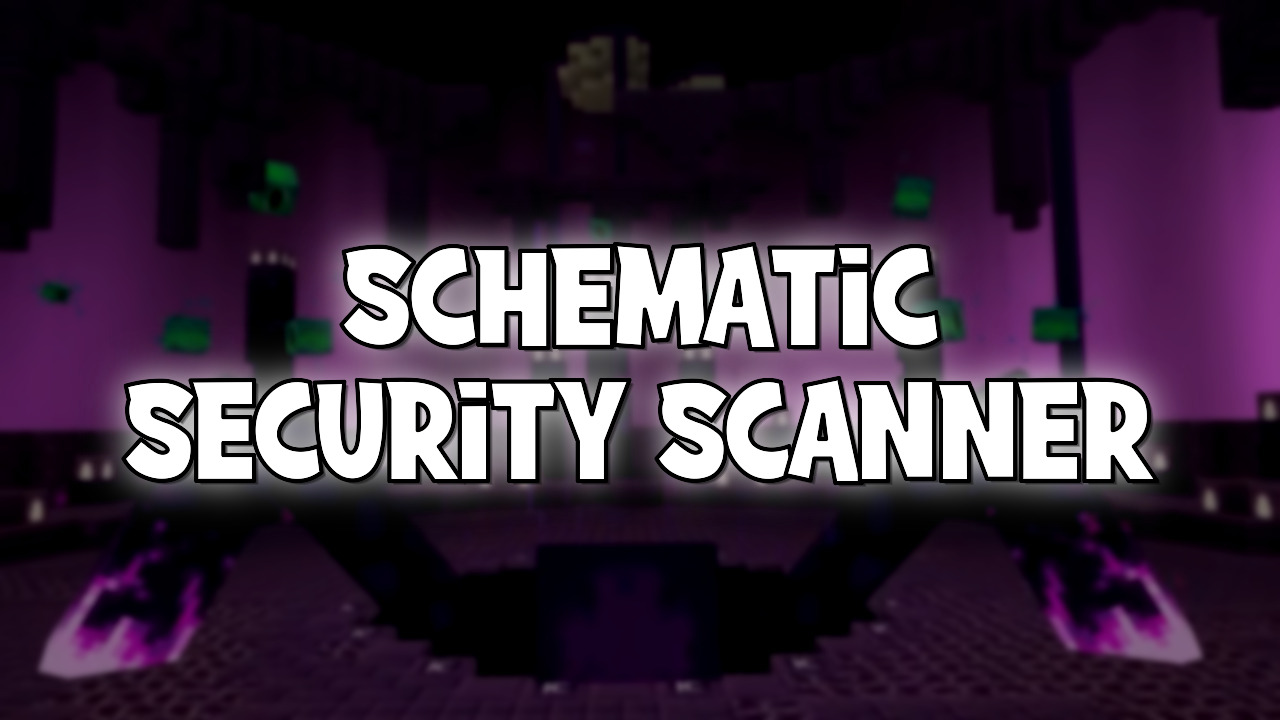Schematic Security Scanner Mod (1.21.1) - Mc-Mod.Net
