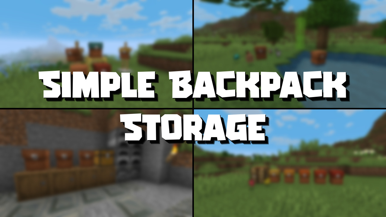 Simple Backpack Storage Mod (1.21.1) - Mc-Mod.Net