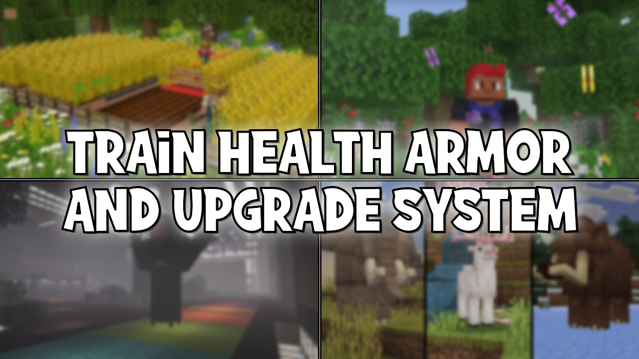 Train Health Armor And Upgrade System Mod (1.21.1) - Mc-Mod.Net