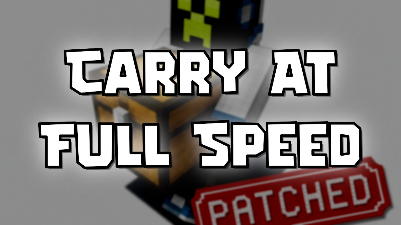 Carry At Full Speed Mod (1.21.11) - Mc-Mod.Net