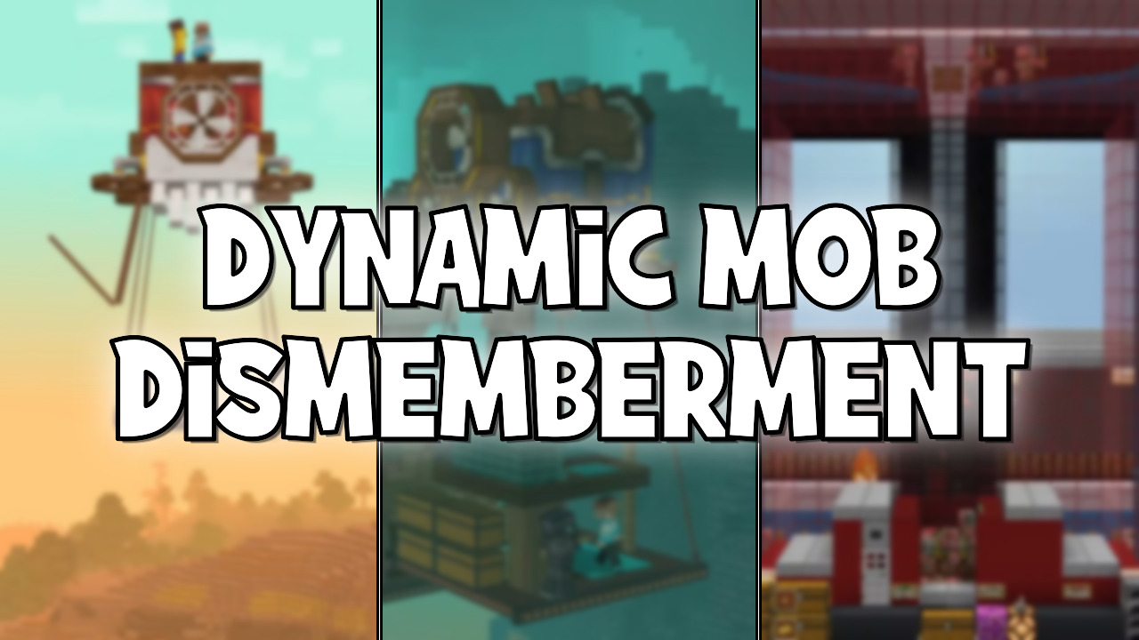 Dynamic Mob Dismemberment Mod (26.1.2, 1.20.1) - Mc-Mod.Net