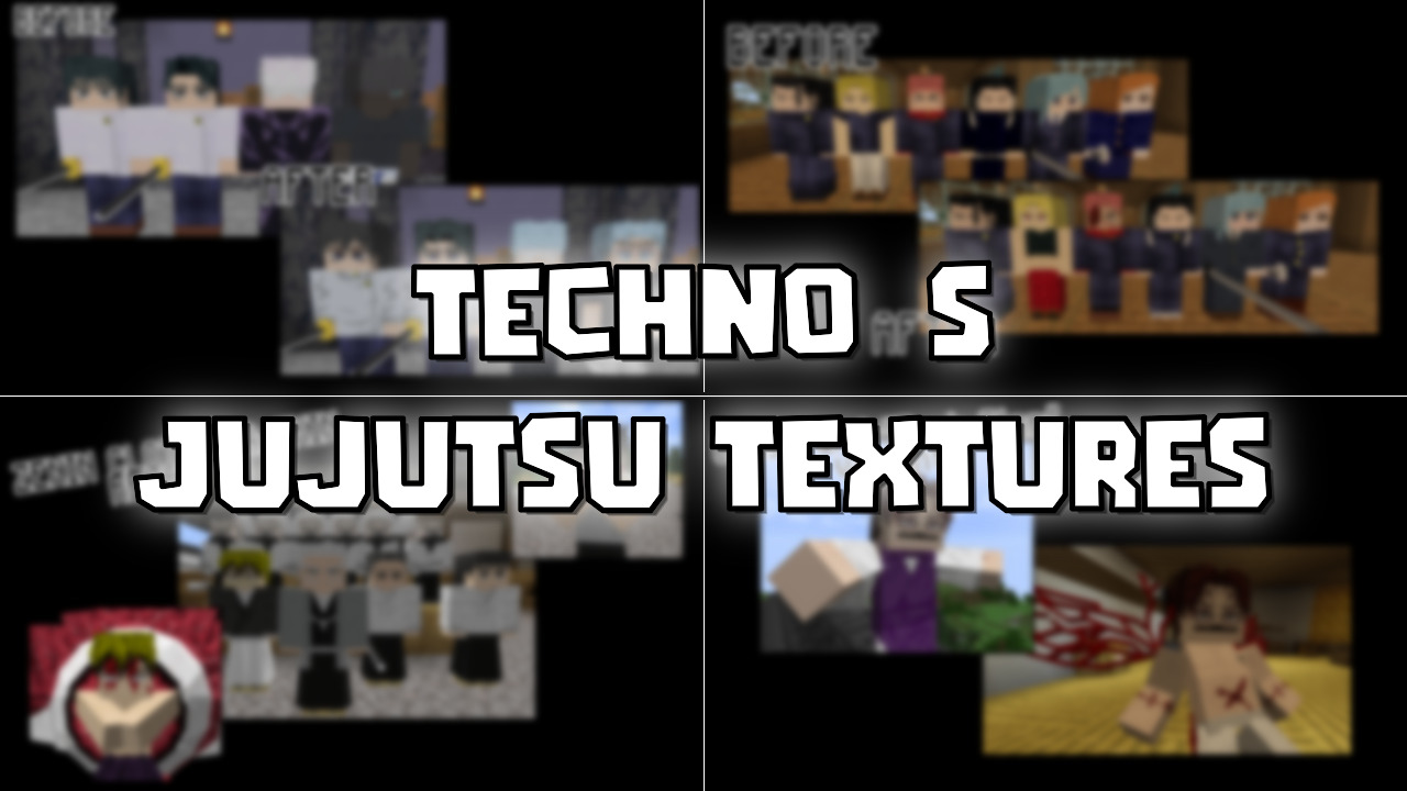 Techno'S Jujutsu Textures Texture Pack (1.20.1) - Mc-Mod.Net