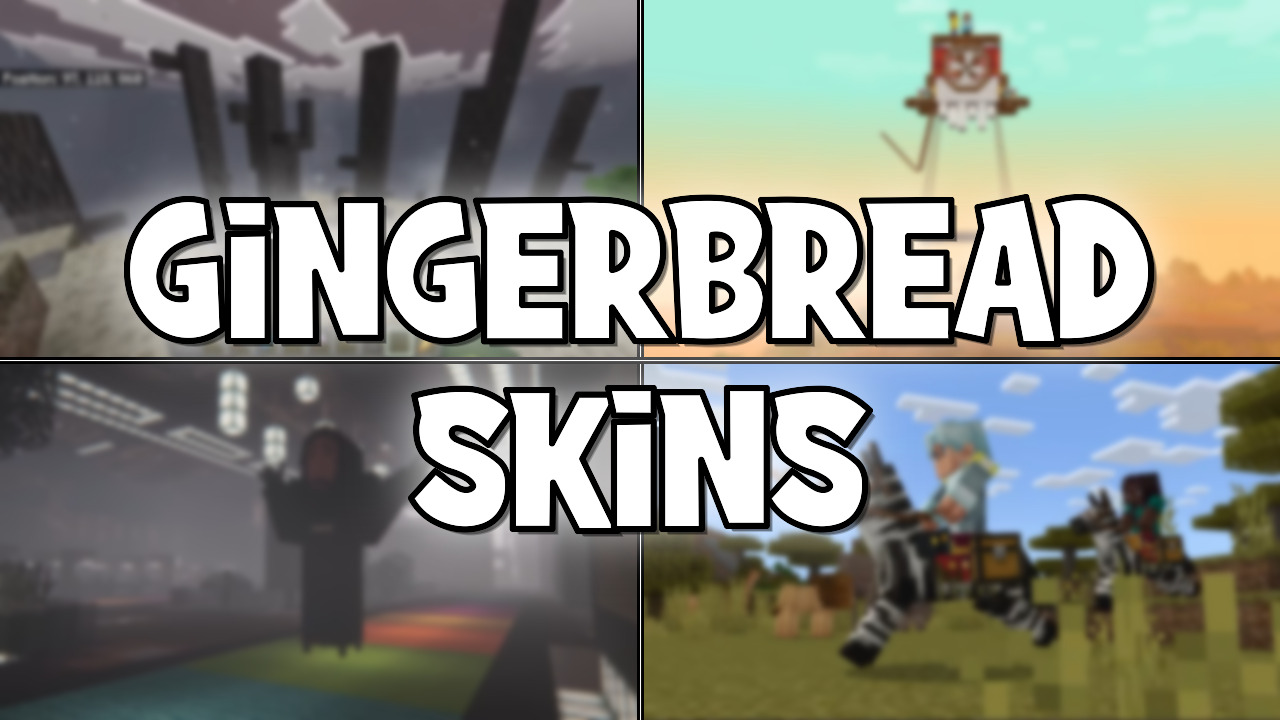 Gingerbread Skins Skin Pack (1.21) - MCPE/Bedrock - Mc-Mod.Net
