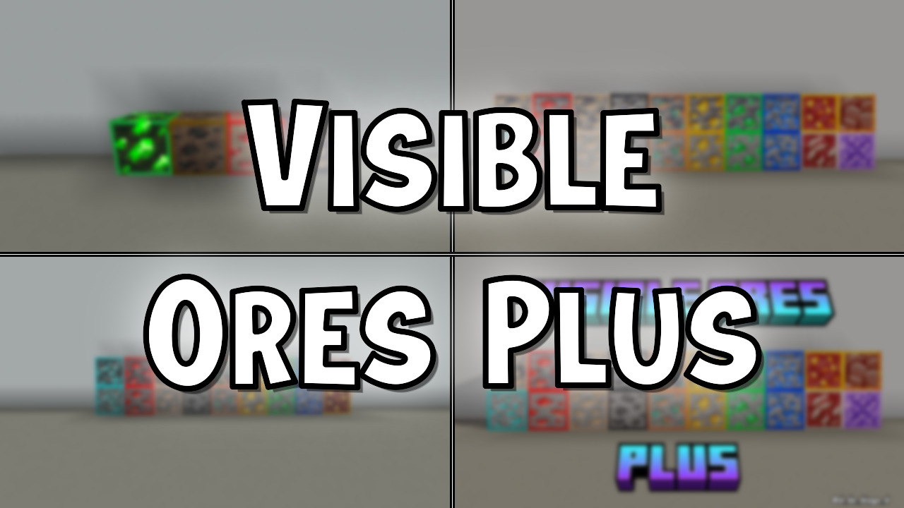 Visible Ores Plus Texture Pack (26.1.2) - Mc-Mod.Net