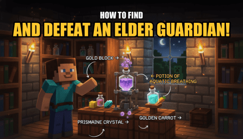 How to find and defeat an Elder Guardian in Minecraft