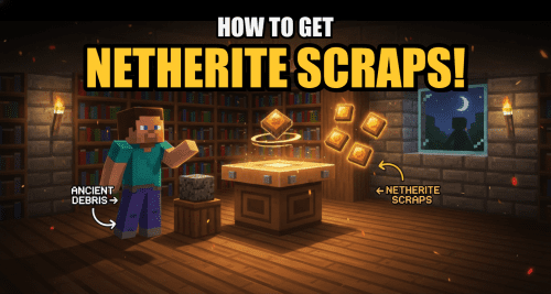 How to get Netherite Scraps in Minecraft