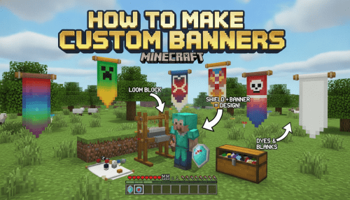 How to make custom banners in Minecraft