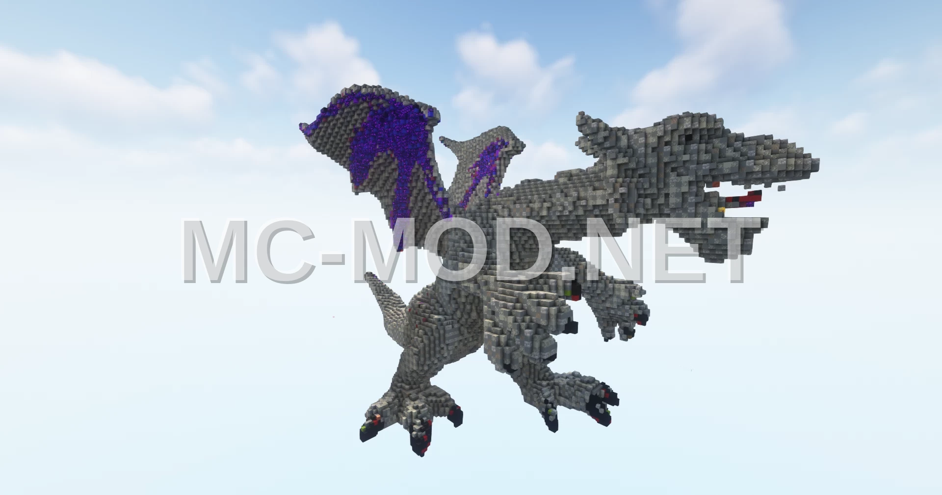 3D Dragon Spike Fantasy Structure Minecraft Schematic