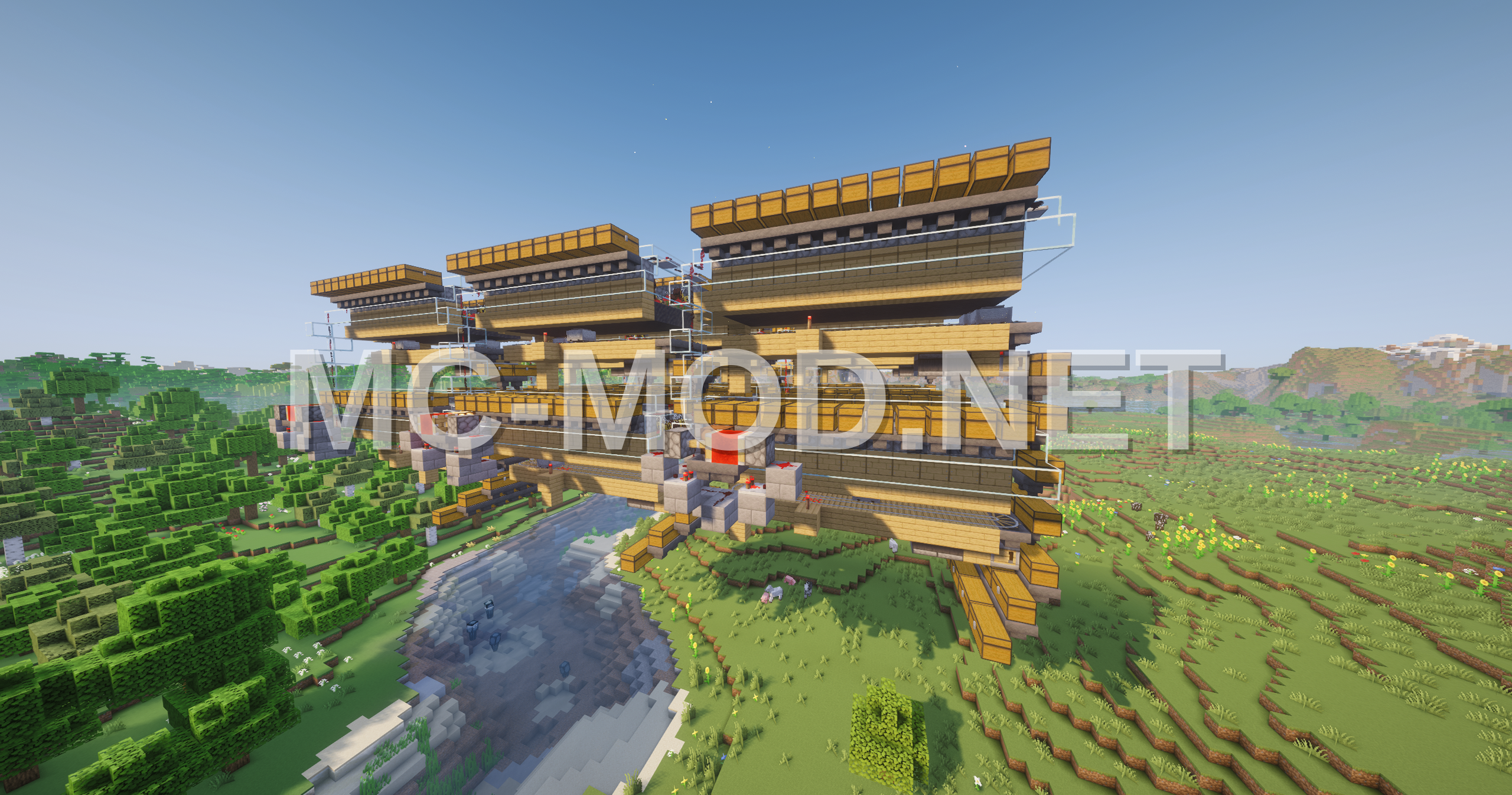 3×3 Chunk Bee Farm 10k Honeycomb/Hr