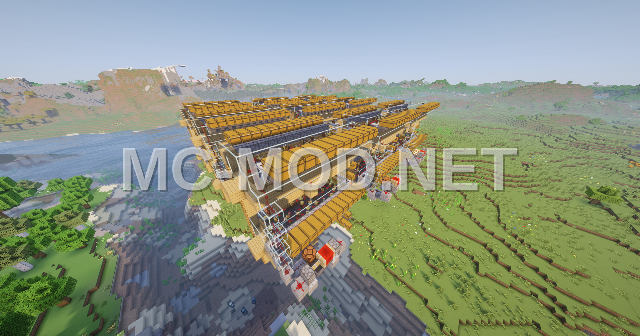 3×3 Chunk Bee Farm 10k Honeycomb/Hr