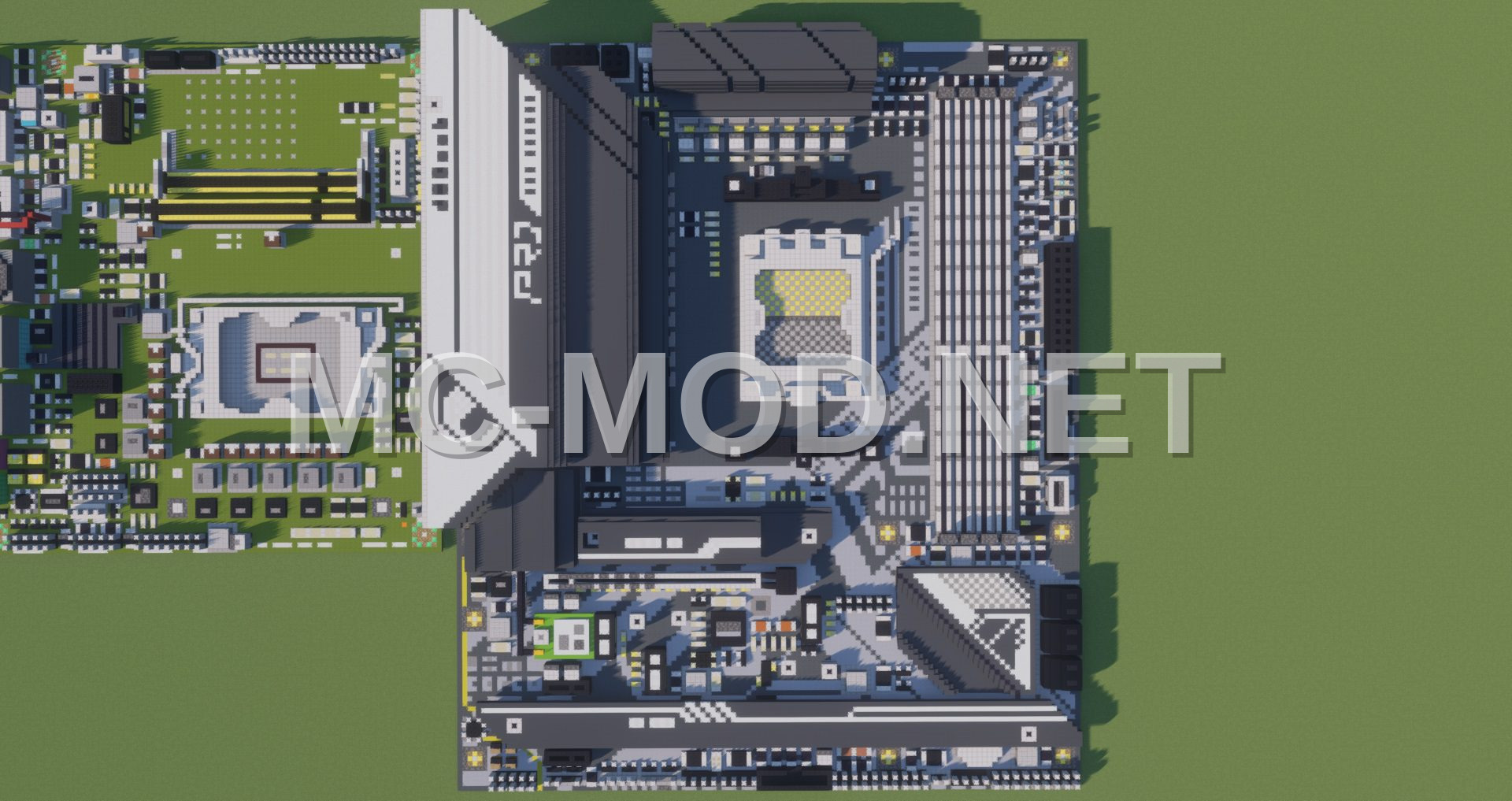 ASRock X670E Pro RS Motherboard Pixel Art