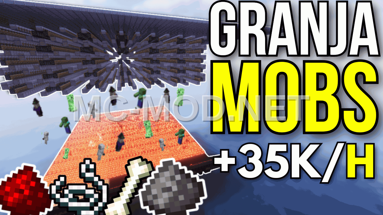Advanced Mob Farm 35k+ Items Per Hour