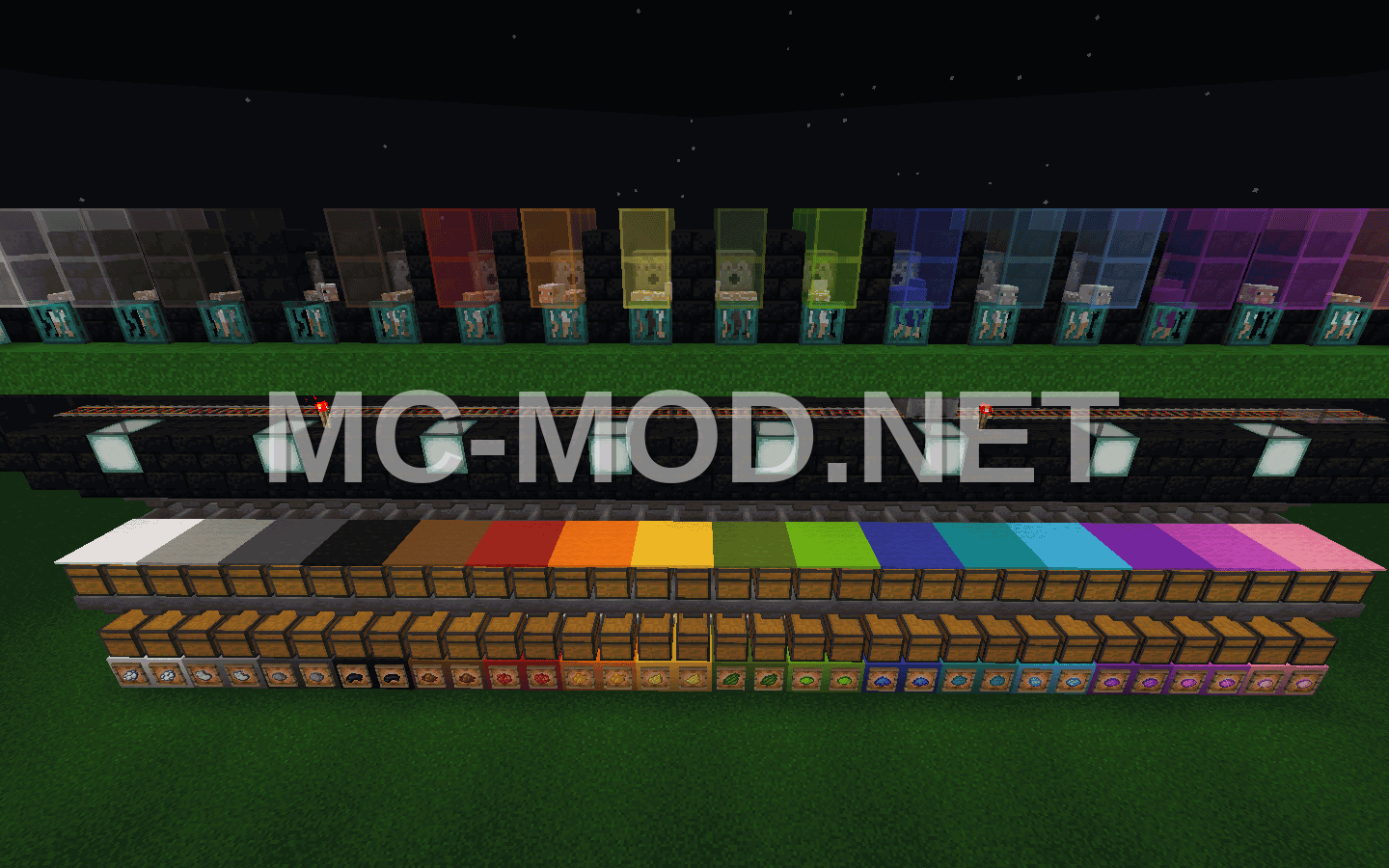 All Color Sheep Farm Schematic