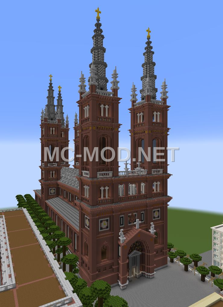 Ancient Brick Church Structure