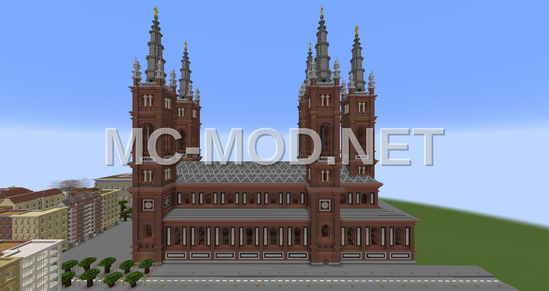 Ancient Brick Church Structure