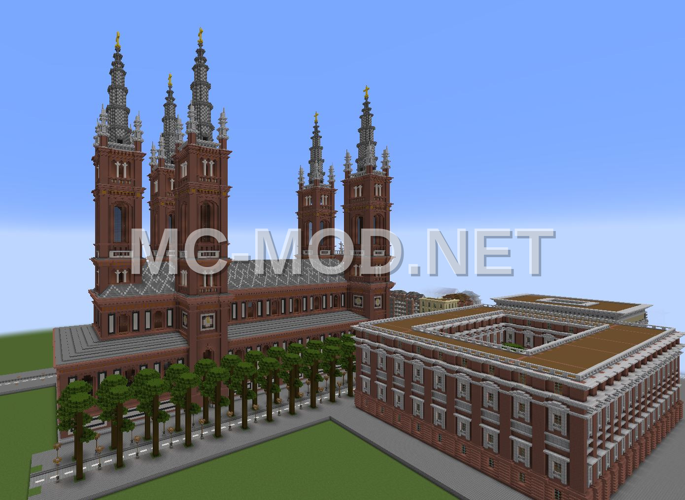 Ancient Brick Church Structure