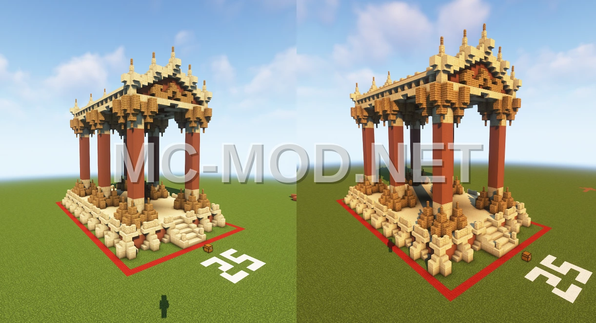 Ancient Desert Temple Structure