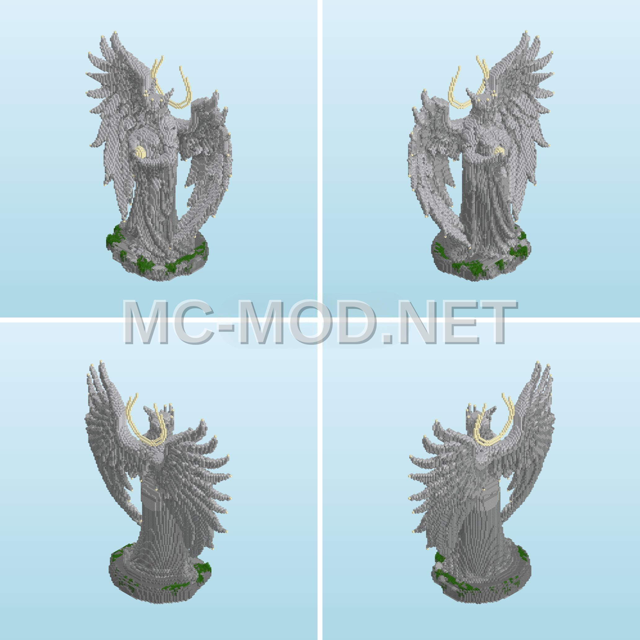 Angel Lotus Sculpture