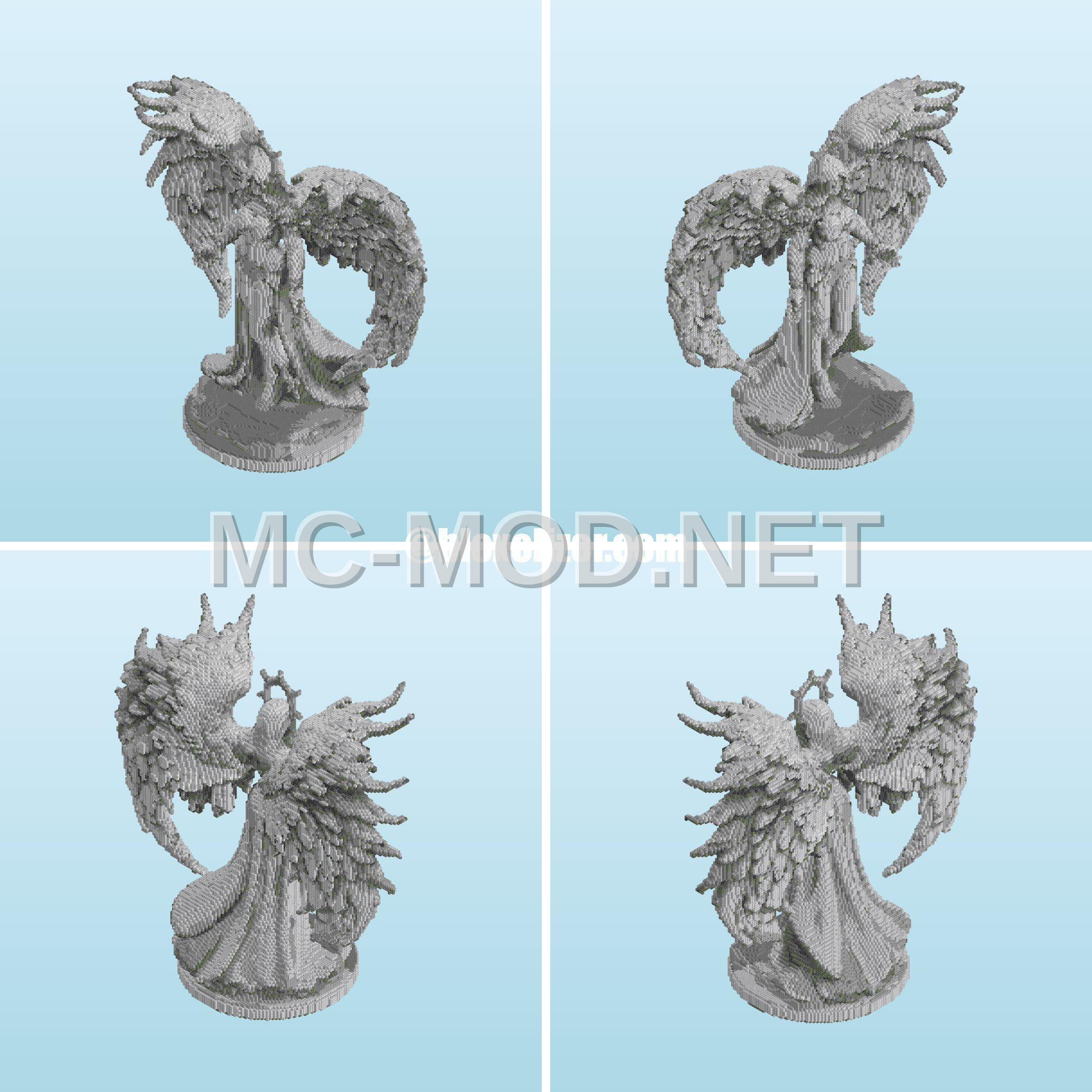 Angel Statue Build