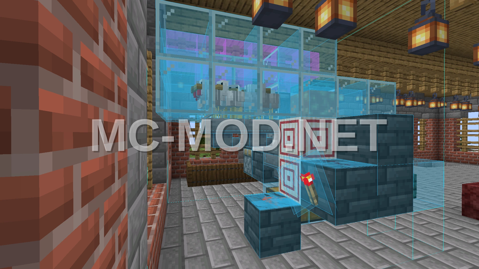 Automated Chicken Farm With Egg Collection