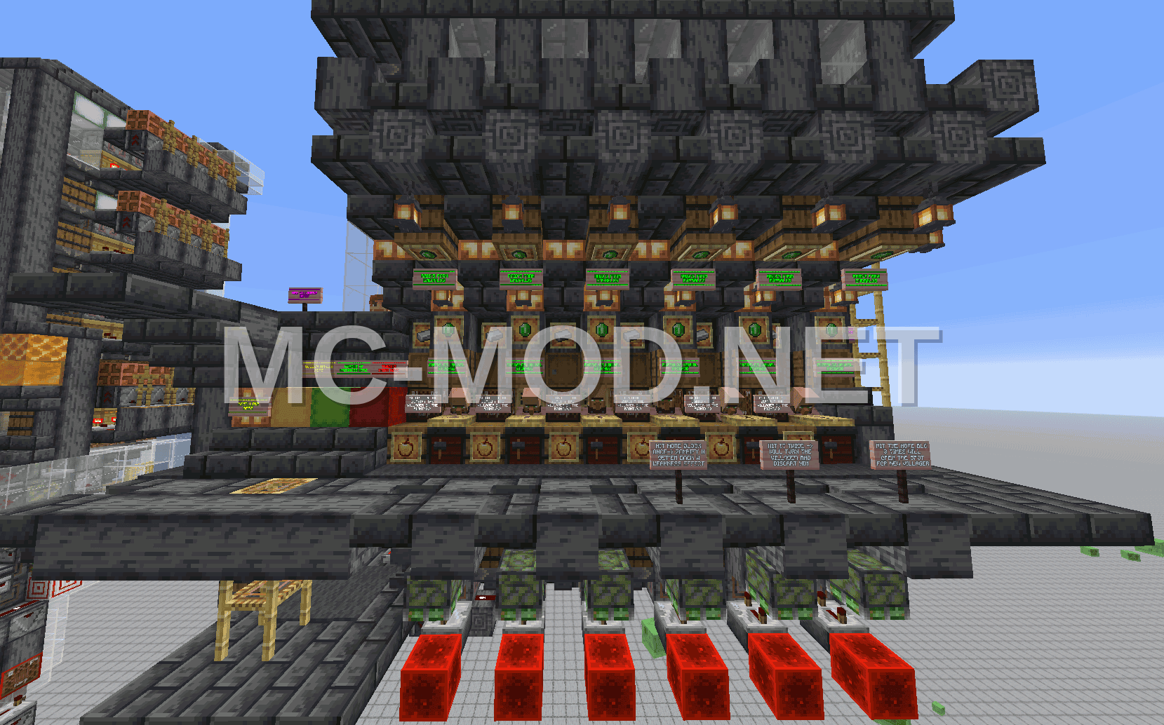 Automated Villager Trading Hall
