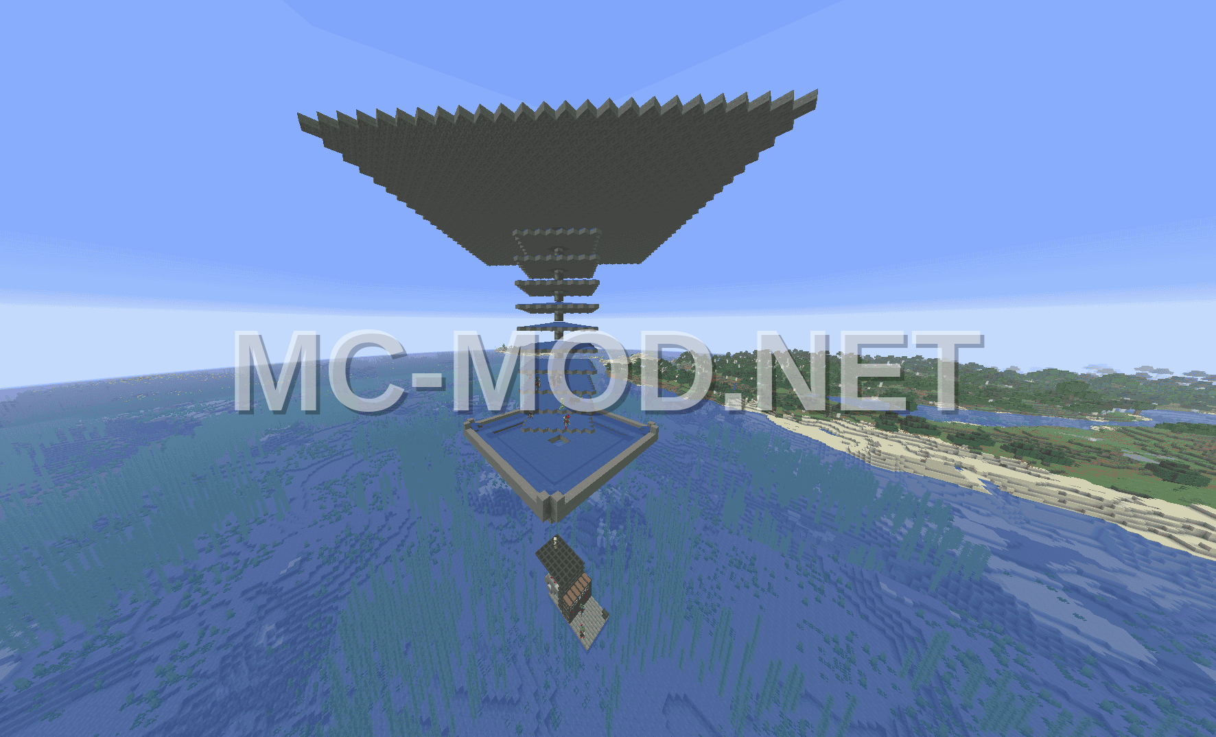 Automatic Mob Farm With Item Sorter