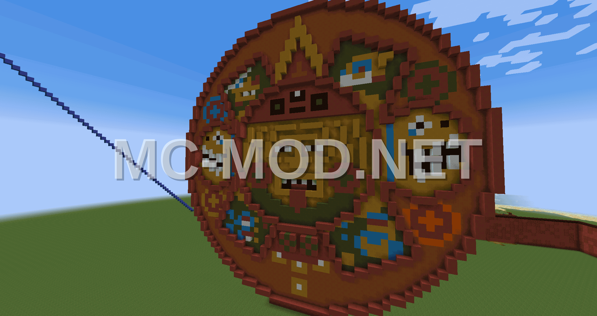 Aztec Calendar Structure
