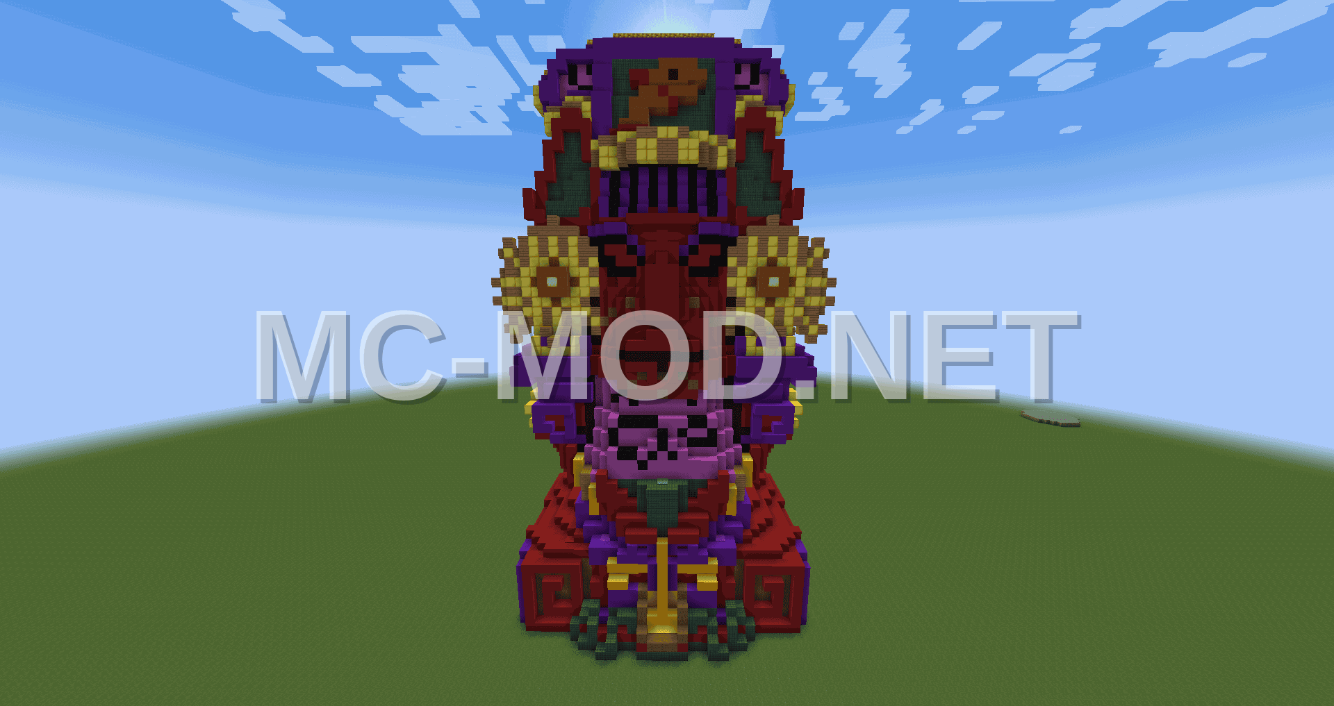 Aztec Statue Design