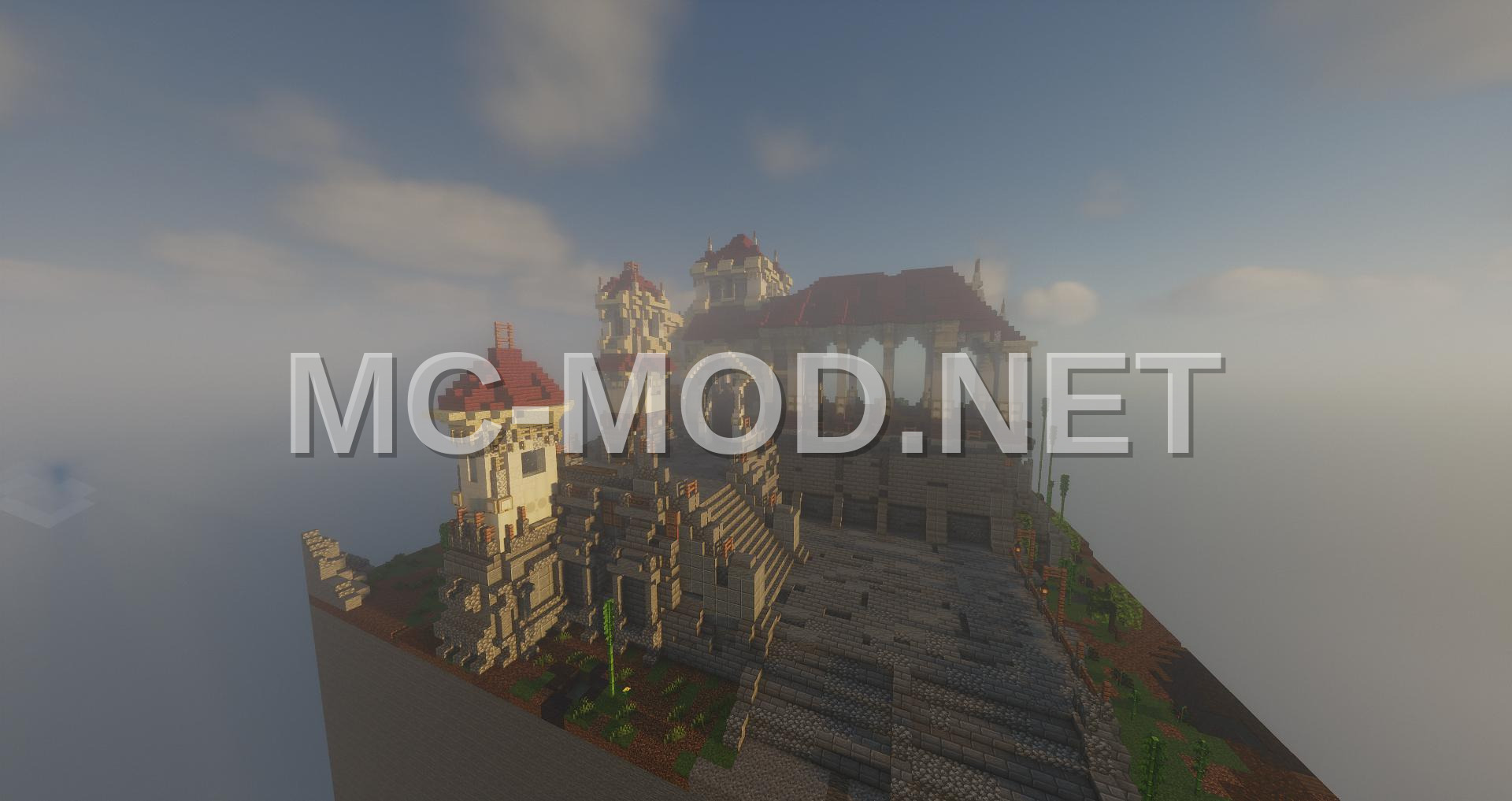 Baroque Tropical City Castle