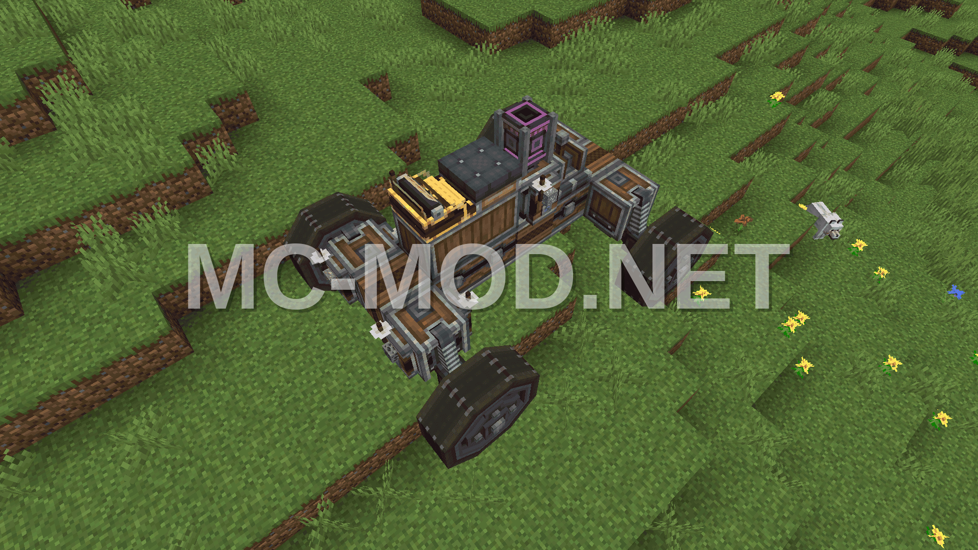 Basic Flying Car Vehicle