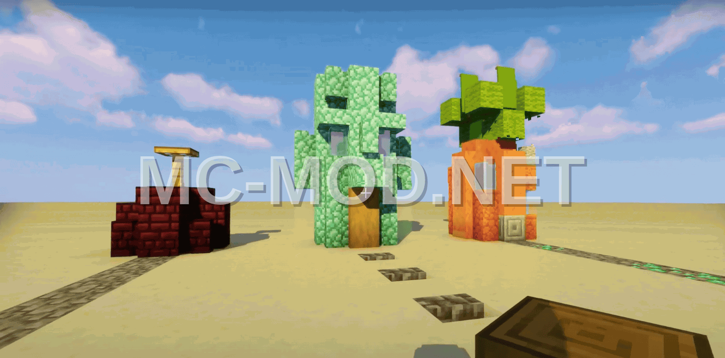 Bikini Bottom Houses: SpongeBob, Squidward, Patrick