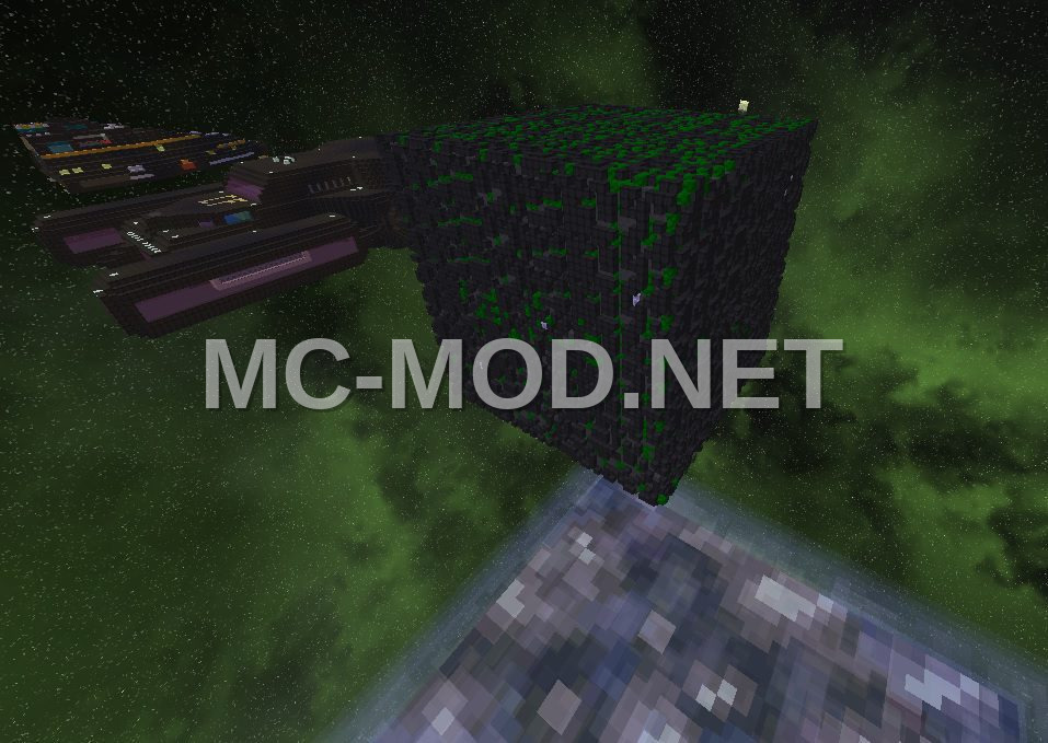 Borg Cube Ship