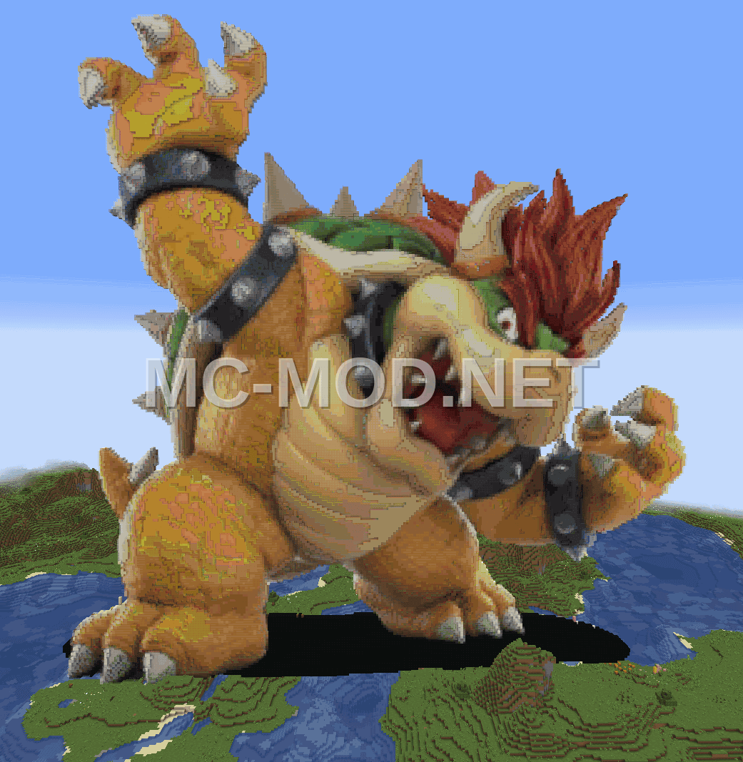 Bowser Pixel Art