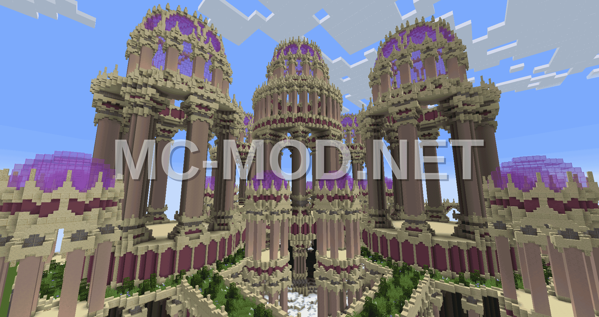 Celestial City End Island Decoration