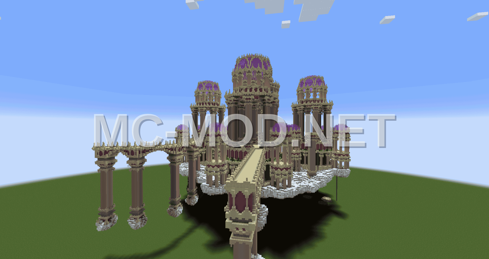 Celestial City End Island Decoration
