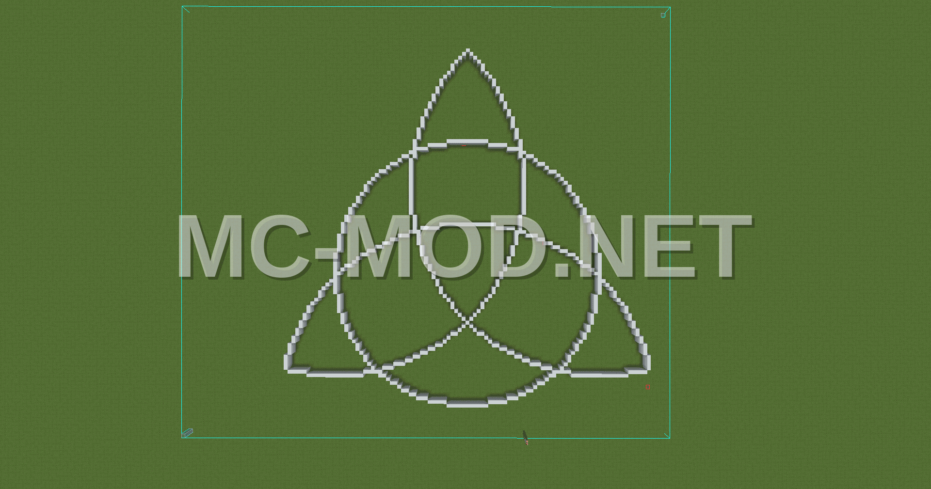 Charmed Triquetra Pixel Art