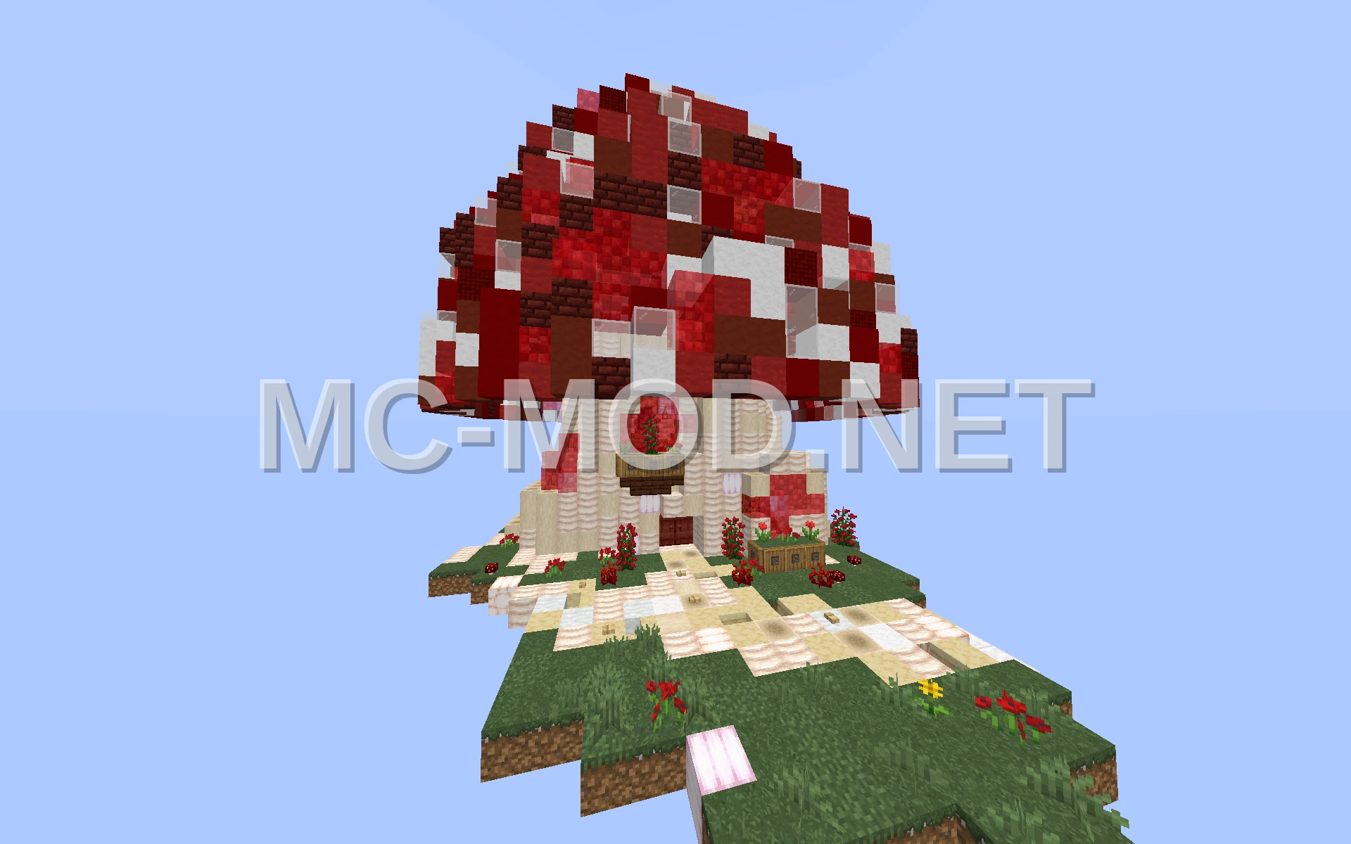 Chonky Red Mushroom Decoration