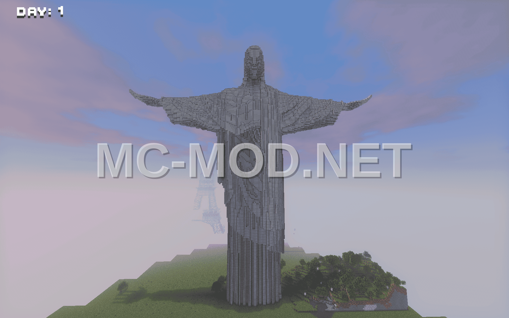 Christ the Redeemer Statue Minecraft Build